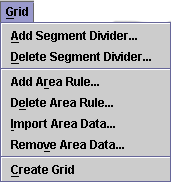grid menu